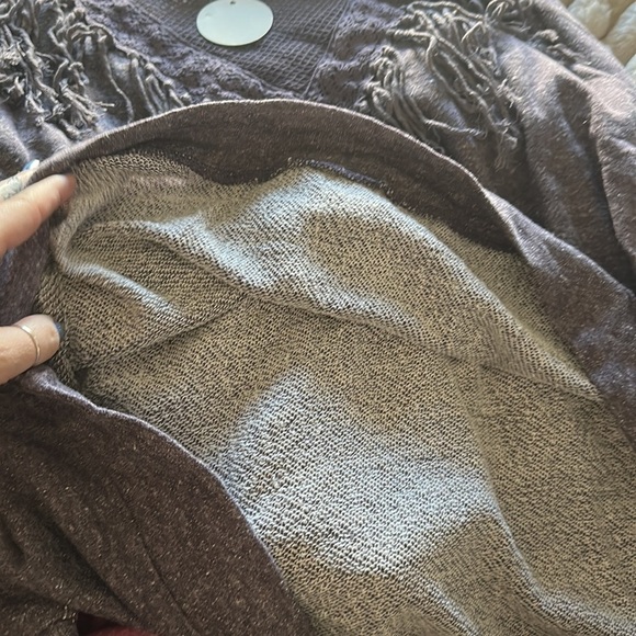 Small sweater purple fringe - Picture 4 of 5